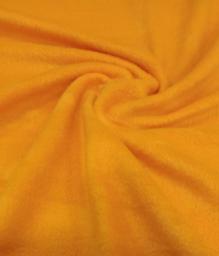 Флис однотонный оранжевый