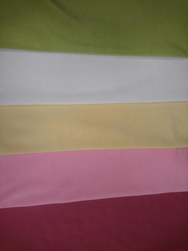 Трикотаж масло однотонный цвета: салат, белый, жёлтый, розовый, бордо